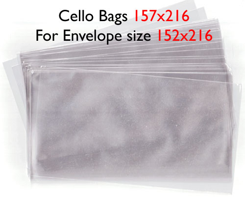 Crystal Clear Cello Bags 100 Pk - 4x6 – Honey Bee Stamps